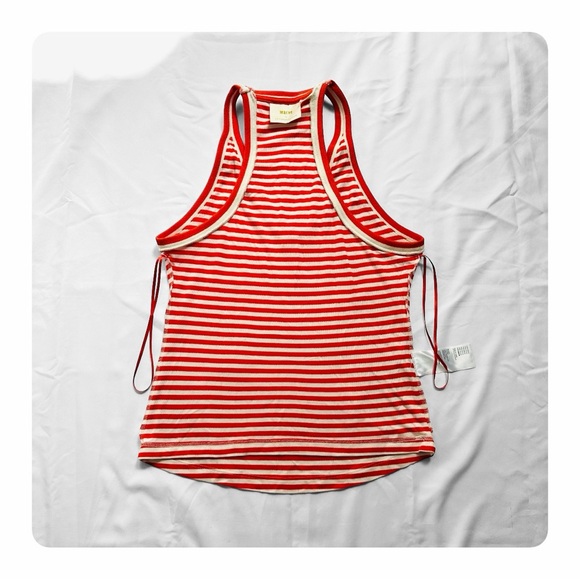 β
Maeve by Anthropologie Striped Tank Top - Orange/White β
- Picture 11 of 16